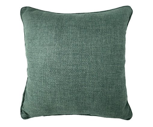 Almofada Linho Verde Lisa, green | WestwingNow