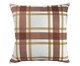 Almofada Linho Xadrez Terracota Estampa ll, Terracotta | WestwingNow