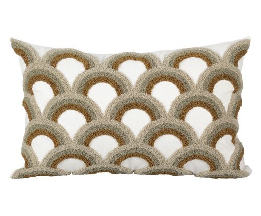 Almofada Rustica Esponja Bege, Terracotta | WestwingNow