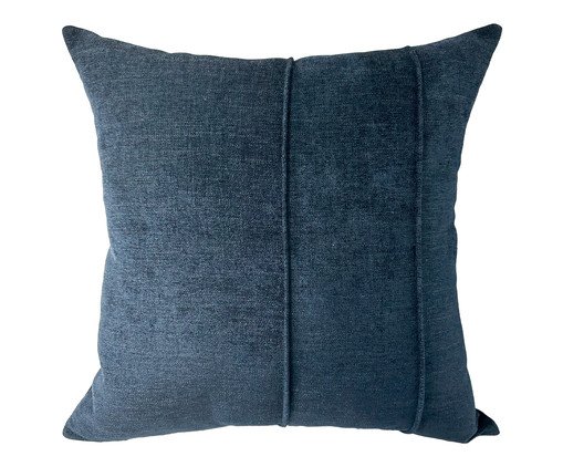 Almofada Linho Marinho Com Nervura Marinho l, grey | WestwingNow