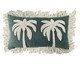 Almofada Linho Tiffany Boucle Cru Coqueiros, green | WestwingNow