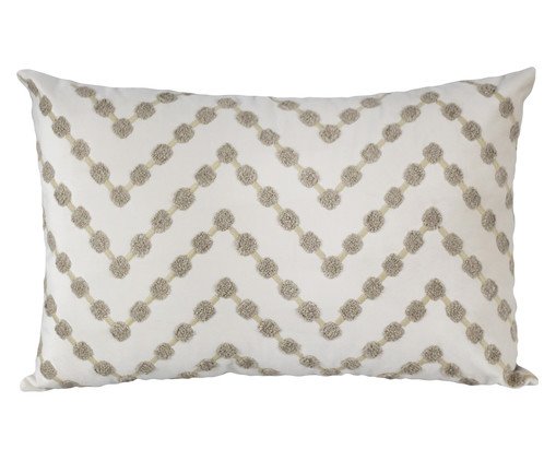 Almofada Aveludada Bloucle Fendi, grey | WestwingNow