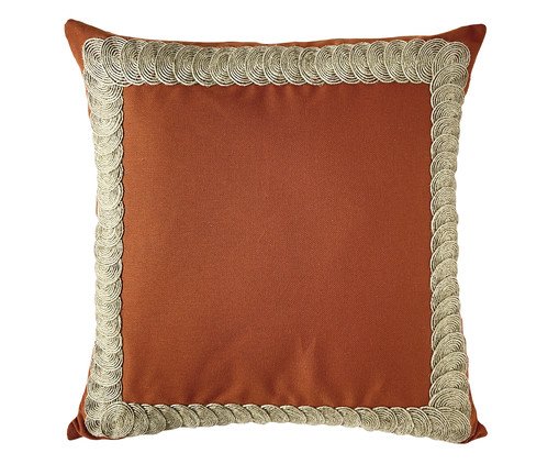 Almofada Linho Terracota Rami ll, Terracotta | WestwingNow