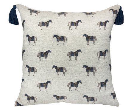 Almofada Linho Cru Estampa Horse | Westwing
