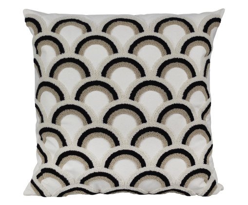 Almofada Rustica Esponja Preto ll, black | WestwingNow