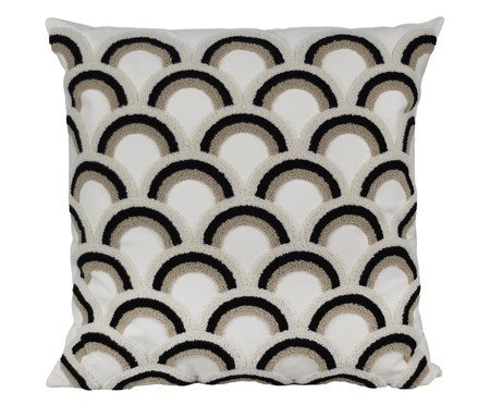 Almofada Rustica Esponja Preto ll | Westwing