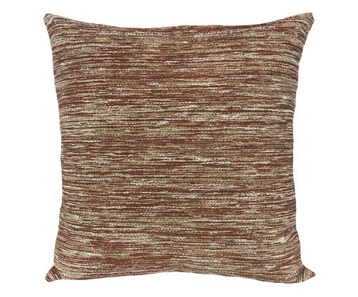 Almofada Aveludada Boucle Mesclado Lisa Magenta, Off White | WestwingNow