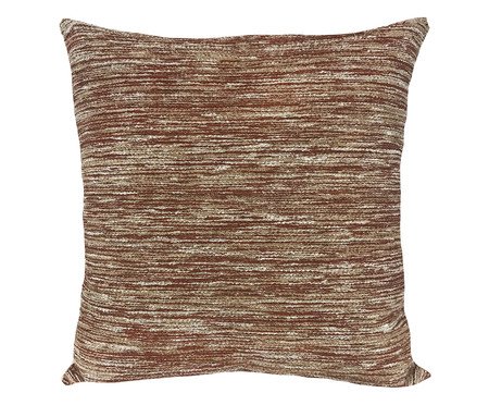 Almofada Aveludada Boucle Mesclado Lisa Magenta | Westwing