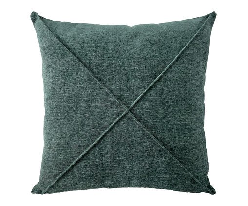 Almofada Linho Verde Com Nervura Verde ll, green | WestwingNow