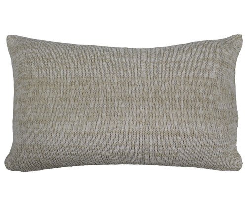 Almofada Trico Trama Rendada Bege, beige | WestwingNow