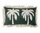 Almofada Linho Verde Bouclé Cru Coqueiros, green | WestwingNow