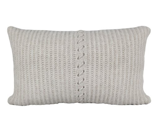 Almofada Trico Londres Cadarco Natural l, Natural | WestwingNow