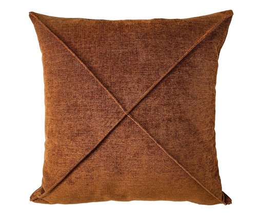 Almofada Linho Terra Com Nervura Terra ll, Terracotta | WestwingNow