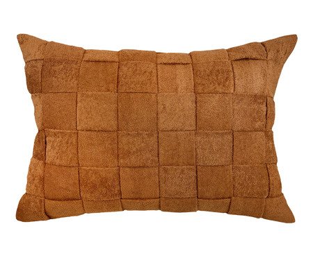 Almofada Boucle Tresse Manual Terracota | Westwing