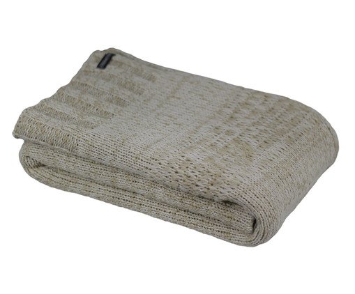 Peseira Trico Trama Rendada Bege, beige | WestwingNow
