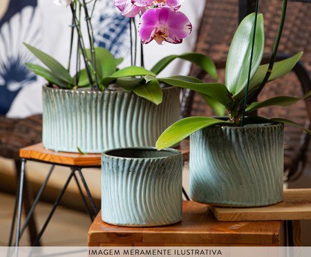 Vaso Mar Esmaltado Azul Nevoa | Westwing