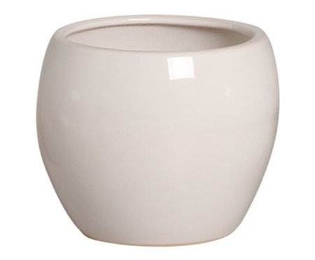 Vaso Intense Esmaltado Branco | Westwing