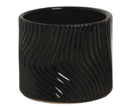 Vaso Mar Esmaltado Preto | Westwing