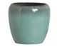 Vaso Paisagismo Esmaltado Moderno Azul Nevoa, Azul | WestwingNow