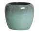 Vaso Paisagismo Esmaltado Moderno Azul Nevoa, Azul | WestwingNow