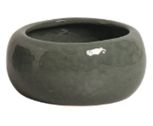 Bacia Intense Esmaltada Verde Acinzentado, Verde | WestwingNow