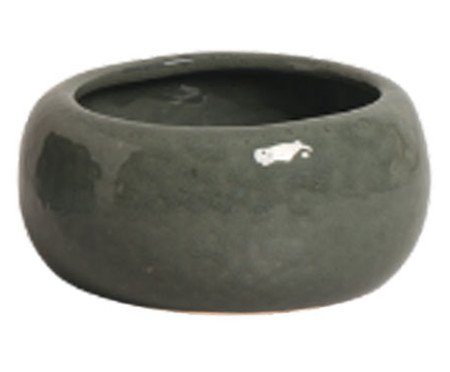 Bacia Intense Esmaltada Verde Acinzentado | Westwing
