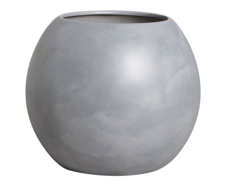 Vaso Paisagismo Oval Cimento Queimado | Westwing