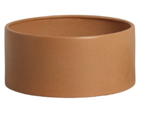 Bacia Floralis Esmaltada Terracota | Westwing