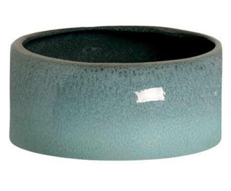 Bacia Floralis Esmaltada Azul Nevoa | Westwing