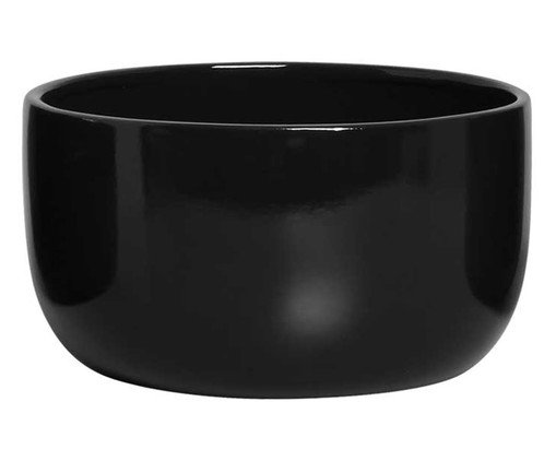 Bacia Linha Cuias Esmaltada Preto, Preto | WestwingNow