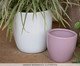 Vaso Orquídea Esmaltado Lilás, Lilás | WestwingNow