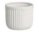 Vaso Violeta Esmaltado Branco, Branco | WestwingNow