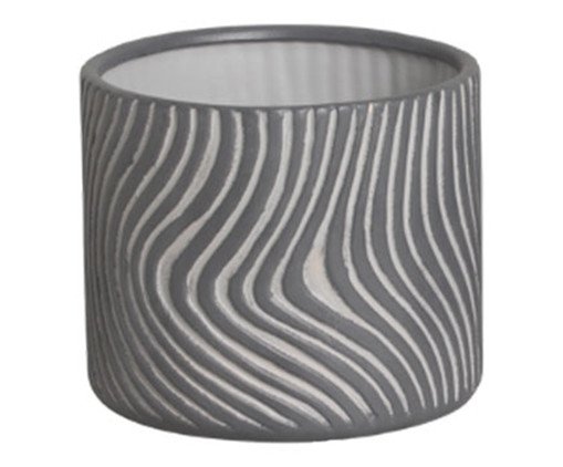 Vaso Mar Cimento Queimado, Cinza | WestwingNow