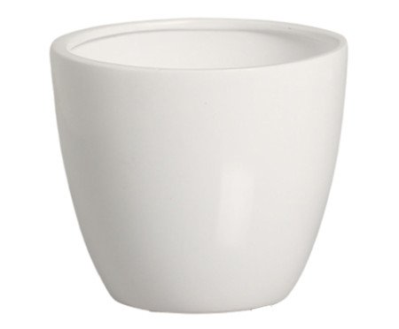 Vaso Orquídea Esmaltado Cymbidium Branco | Westwing