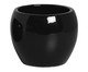 Vaso Intense Esmaltado Preto, Preto | WestwingNow