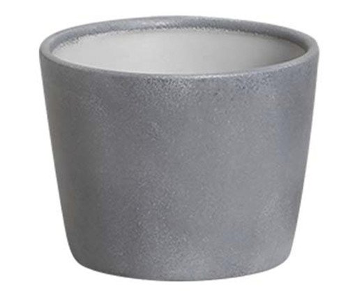 Vaso Kalanchoe Cimento Queimado, Cinza | WestwingNow
