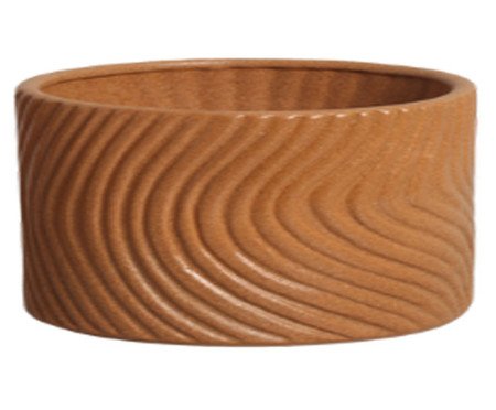 Bacia Mar Esmaltada Terracota | Westwing