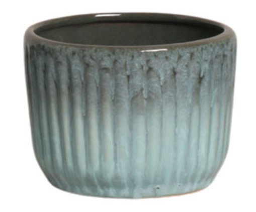 Vaso Violeta Esmaltado Azul Nevoa, Azul | WestwingNow