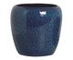Vaso Paisagismo Esmaltado Moderno Azul e Preto, Azul | WestwingNow