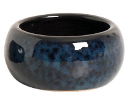 Bacia Intense Esmaltada Azul e Preto | Westwing
