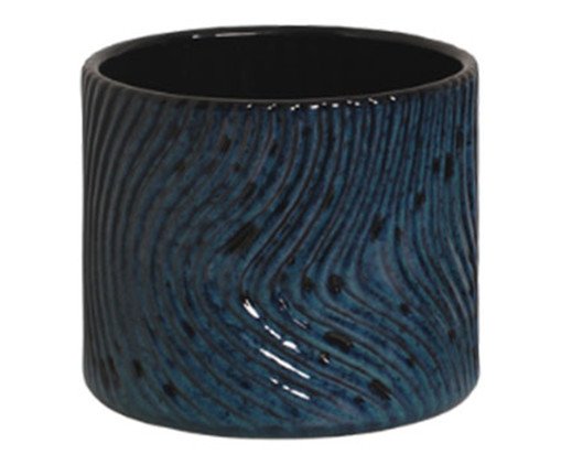 Vaso Mar Esmaltado Azul Preto, Azul | WestwingNow