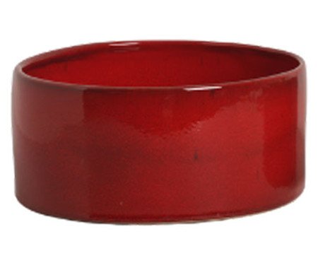 Bacia Floralis Esmaltada Vermelho | Westwing