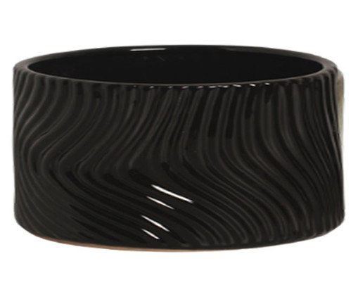 Bacia Mar Esmaltada Preto, Preto | WestwingNow