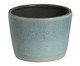 Vaso Kalanchoe Esmaltado Azul Nevoa, Azul | WestwingNow