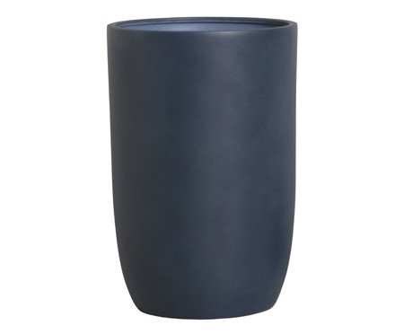 Vaso Paisagismo Alto Azul Marinho Queimado | Westwing