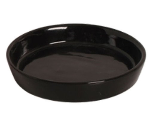 Prato Esmaltado Preto, Preto | WestwingNow