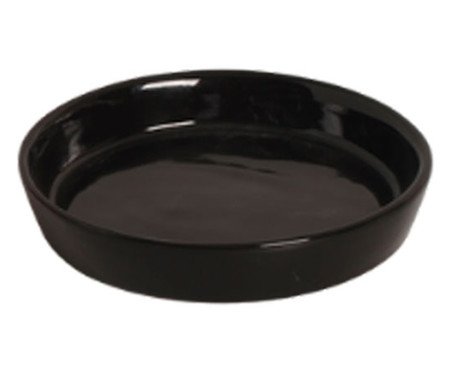 Prato Esmaltado Preto | Westwing