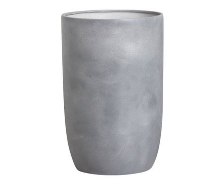Vaso Paisagismo Alto Cimento Queimado | Westwing
