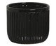 Vaso Violeta Esmaltado Preto, Preto | WestwingNow