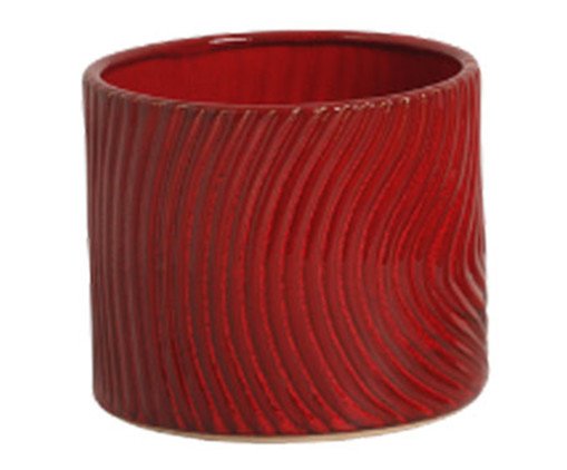 Vaso Mar Esmaltado Vermelho, Vermelho | WestwingNow